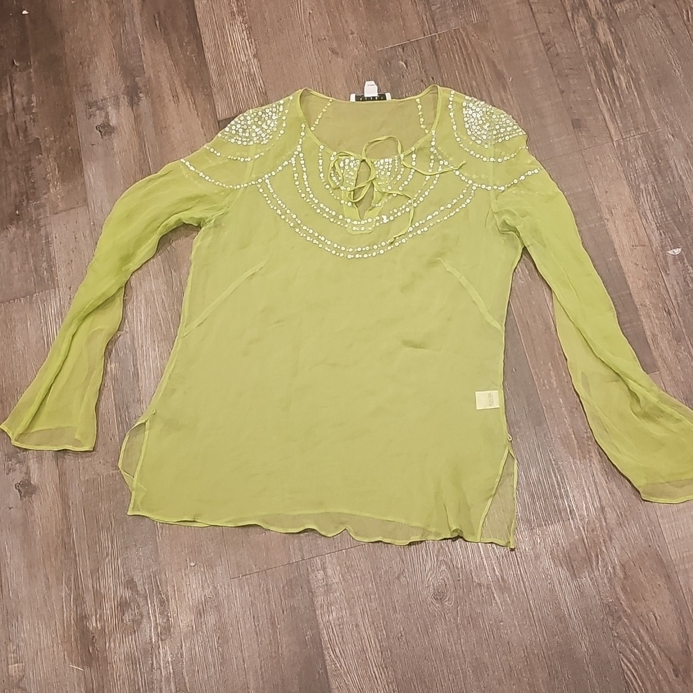 N Green Laundry Shirt Sz M - Picture 2 of 4
